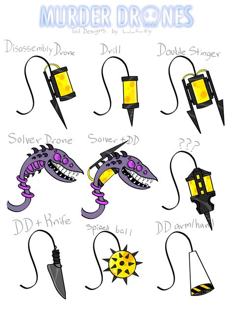 Best 9 Serial designation N || Murder drones – Artofit