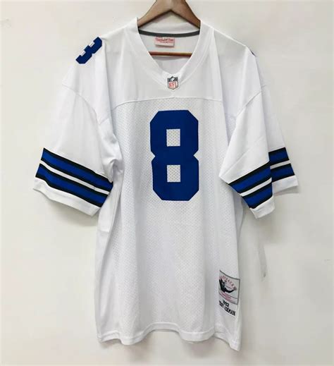 Troy Aikman Dallas Cowboys Official NFL Jersey Mitchell & Ness ...