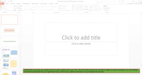 Image result for PowerPoint with Notes Example