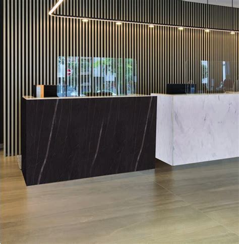 Skydecor Colour Core PVC 8x4 ft Texture marble & stone laminates Black ...