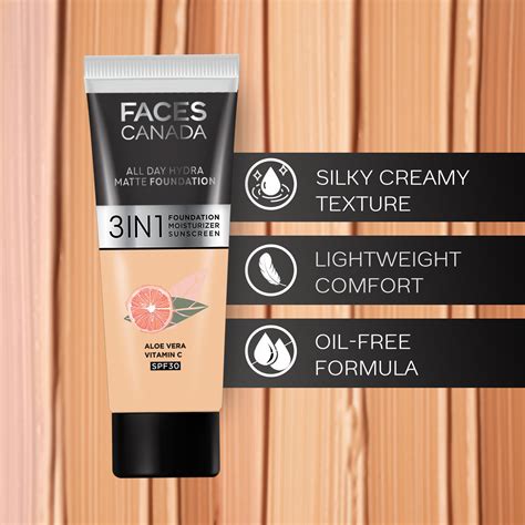 3 in 1 All Day Hydra Matte Mini Foundation – Faces Canada