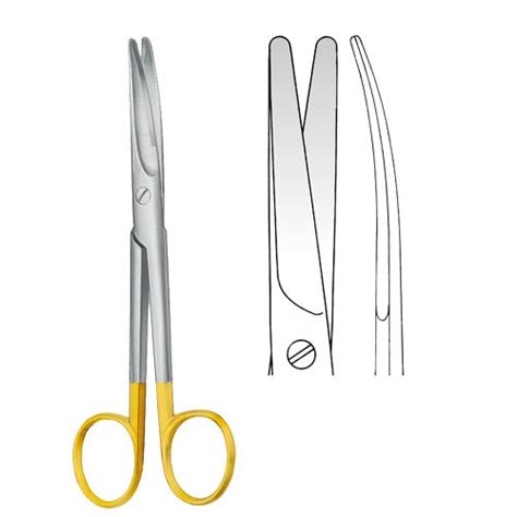 Alis TC Mayo Scissor 6" CVD | Tungsten Carbide Tip Mayo Scissor 6 Inch ...