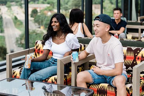 Graduate Hotel Rock Bar Rooftop Restaurant Commercial Photoshoot ...