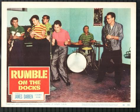 Amazon.com: MOVIE POSTER: Rumble on the Docks 11"x14" Lobby Card James ...