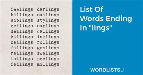 List Of Words With The Suffix "il"