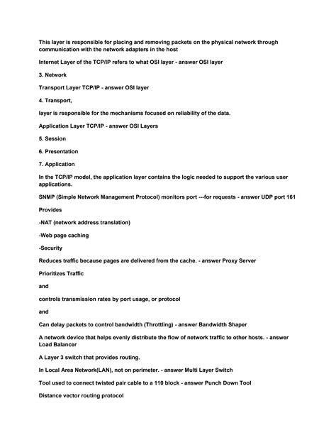 Image result for Networks CompTIA Questions