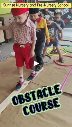 Image result for Gross Motor Obstacle Course