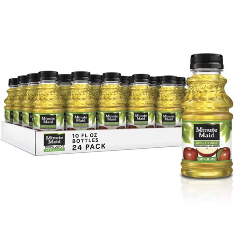 Buy Minute Maid Apple Juice with C, Fruit Juice Drink, 10 Fl Oz, 24 ...
