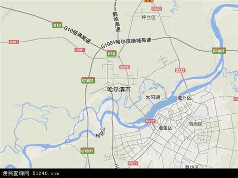 哈尔滨新区精确地图出炉 哪些街区道路将在新区-搜狐