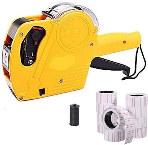 Hongsheng MX-5500 Price Labeler Printing Rate Printer Label Gun 8 ...