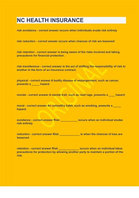 NC HEALTH INSURANCE|UPDATED&VERIFIED|GUARANTEED SUCCESS - NC HEALTH ...