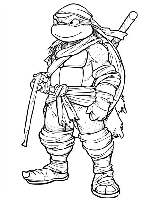 Discover 20+ Free Ninja Turtles Coloring Pages - Coloringpagesforkids.net