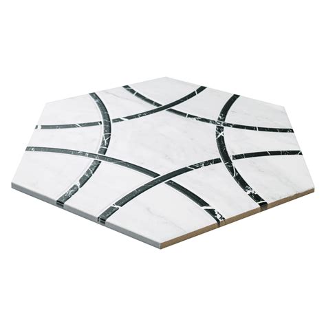 Ackland Modulo Eclipse 11" X 13" Matte Porcelain Floor And Wall Tile ...
