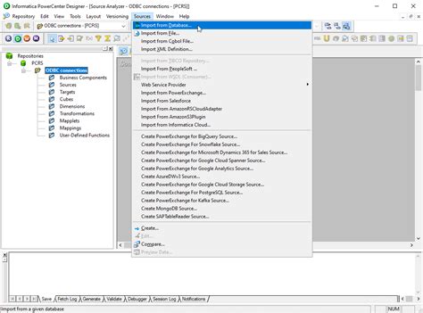 Image result for How Connect Database to Informatica First Time