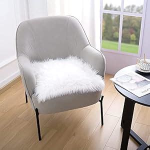 Buy CottonFry Faux Sheepskin Fur Area Rugs Round Fur Throw Rug Floor ...