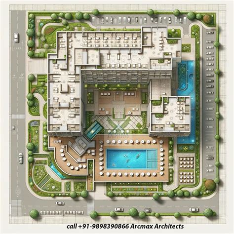 5 Star Hotel Architecture Design And Planning Online | Arcmax ...