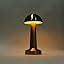 Buy Lexton Black Metal Base Table Lamp | Bed Side Lamp for Bedroom ...