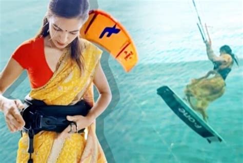 Meet Katya Saini, Indian Kiteboarder Creating Splash In Saree | मिलिए ...