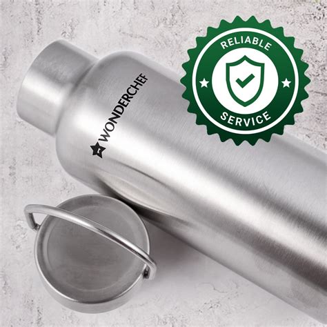Wonderchef Milch-Bot 750ml | Stainless Steel Water Bottle Online