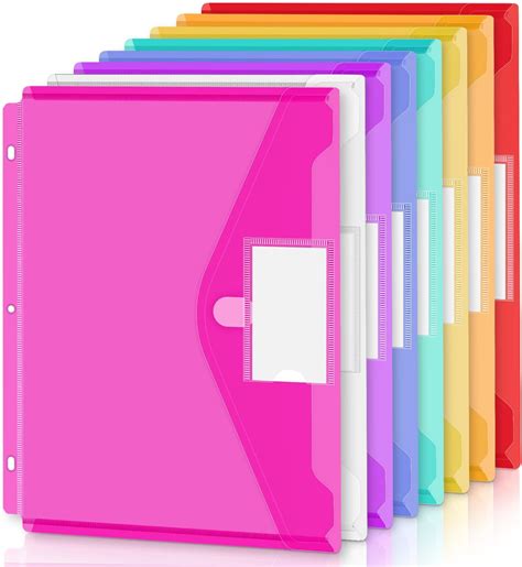 Amazon.com : Nicecho Binder Folders, 24 Pack Super Heavyweight Binder ...