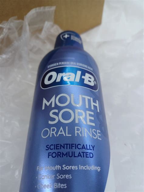 Oral-B Mouth Sore Mouthwash Special Care Oral Rinse, 475 mL (16 fl oz ...