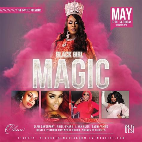 Black Girl Magic Drag Brunch at Blum, Blüm At The Sporting Club, Dallas ...