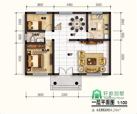 面宽8米,进深12米;总建筑面_设计分享