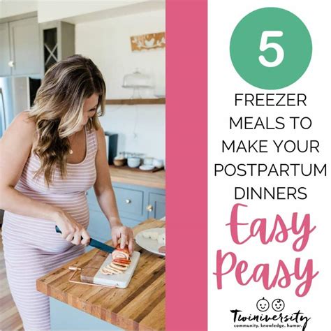 5 Freezer Meals to Make Your Postpartum Days Easy | Twiniversity #1 ...