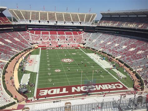 Section SS9 at Bryant-Denny Stadium - RateYourSeats.com