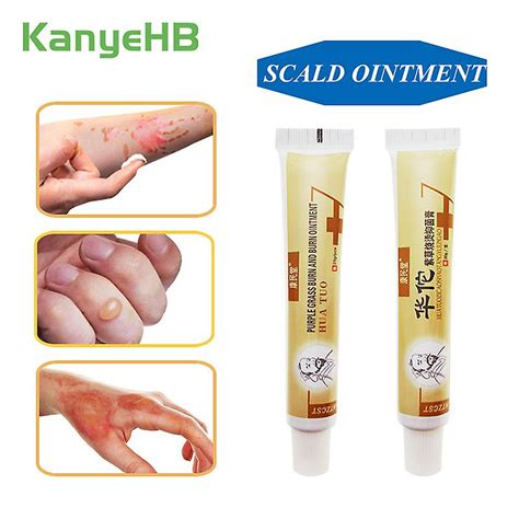 1 paquete de crema antiinfecciosa Huatuo pomada antibacteriana para quemaduras// kaili Sencillez ...