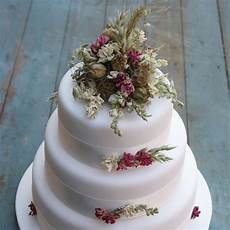 Wedding Cakes Decorated With Flowers by Rustic Dried Flower Wedding Cake Decoration By The Artisan Wedding Cakes Decorated With Flowers