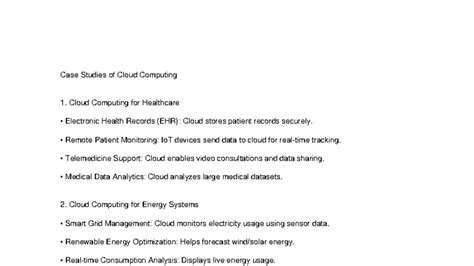 Cloud case studies - Noen - Case Studies of Cloud Computing Cloud ...