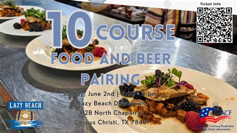 10 Course Food and Beer Pairing for our 10th Anniversay! [ Anniversary ...