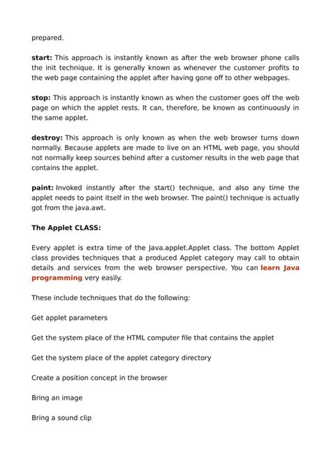 Image result for Introduction to Applet in Java