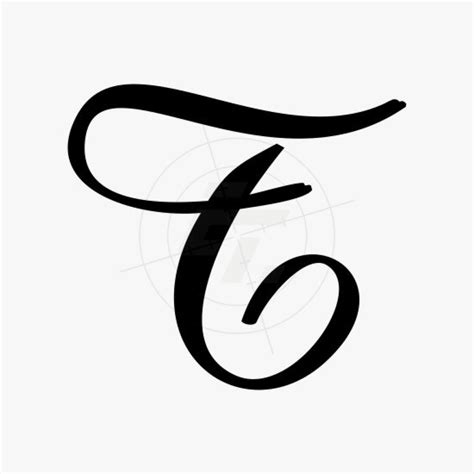 Cursive T