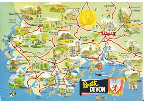 Image result for South Devon Map