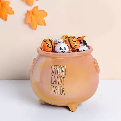 Official Candy Tester Decorative Cauldron Table Decor