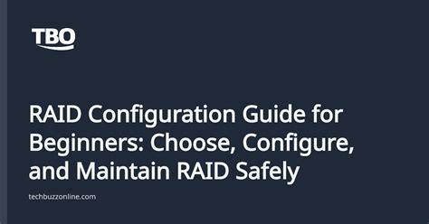 Image result for Raid Configuration Tutorial