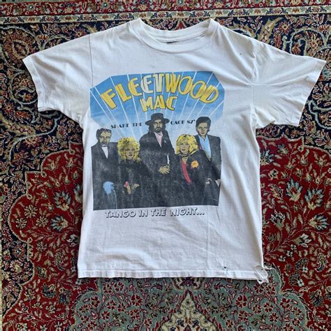 Vintage Fleetwood Mac Tee, Men's Fashion, Tops & Sets, Tshirts & Polo ...