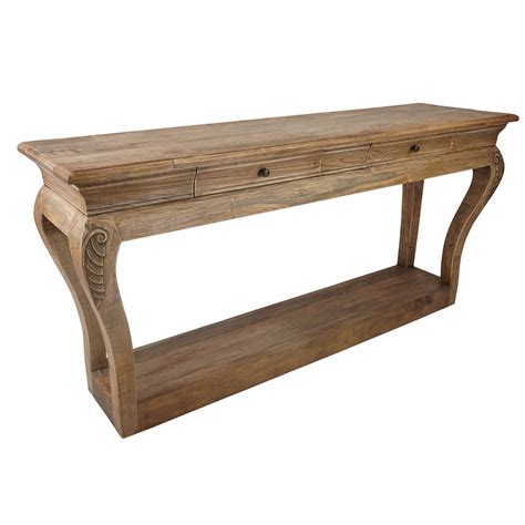 One Allium Way® Santagata 71" Solid Wood Console Table | Wayfair