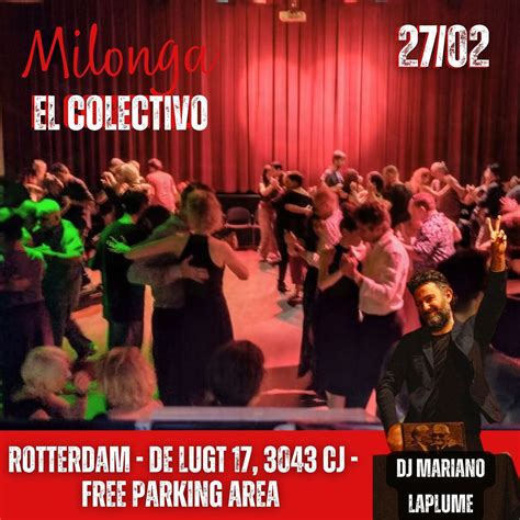Milonga "El Colectivo" | Rotterdam , In de Lugt, Rotterdam, 27 February ...