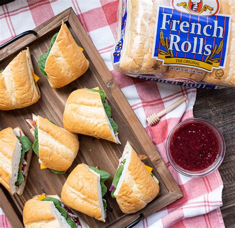 Chicken & Bacon Picnic Sandwiches • Turano Baking Co