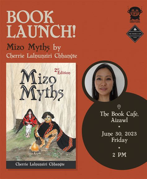 Book Launch for Mizo Myths: June 30 – Blaft Publications