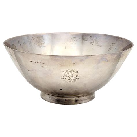 'Paul Revere' Style Silver Bowl by Tiffany For Sale at 1stDibs | paul revere silver bowl ...