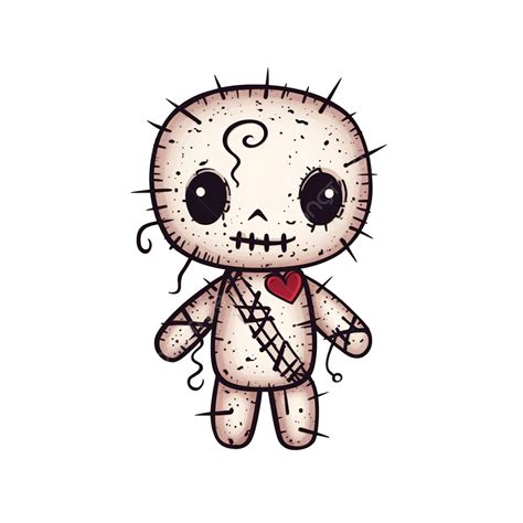Doodle Cartoon Voodoo Doll, Car Drawing, Cartoon Drawing, Doll Drawing ...