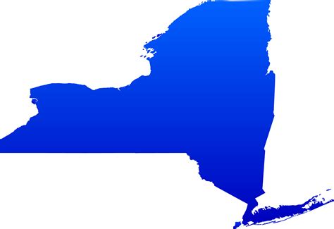 Free New York State Outline Png, Download Free New York State Outline ...