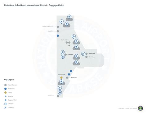 Columbus Airport (CMH) | Terminal maps | Airport guide