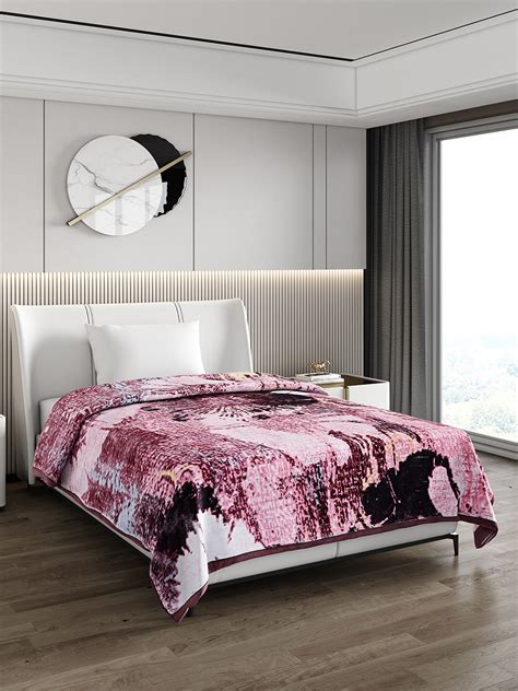 Buy Printed Single Bed Blanket for Heavy Winter -3 Ply Online in India ...