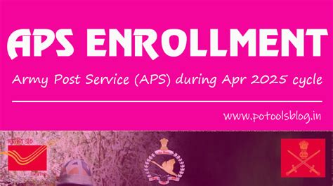 APS Enrolment - APR 2025 Cycle
