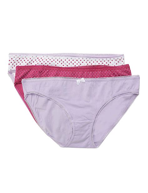 Buy Pack of 3 Printed Bikini Panties at Marks & Spencer